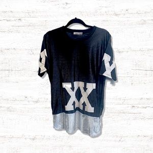 E pit o me Men’s Black Streetwear/Clubwear Jersey Men’s Size XL